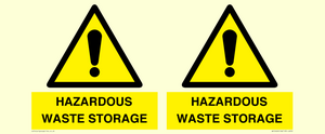 HAZARDOUS WASTE STORAGE